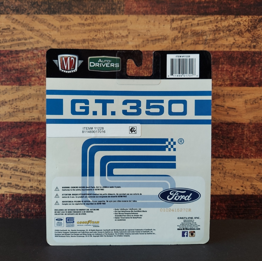 1966 Shelby G.T. 350 M2 - Picture 3 of 3
